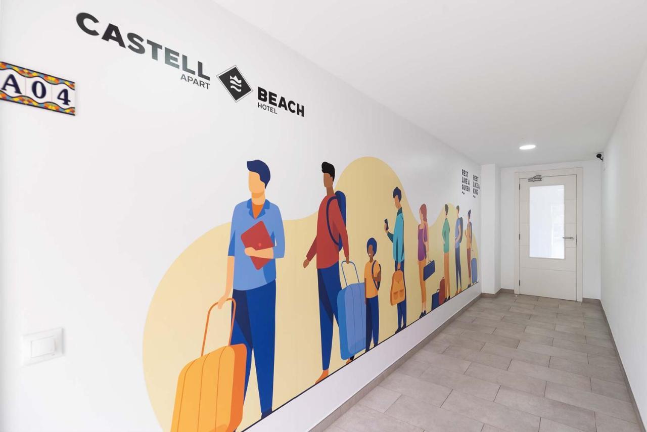 קסטלדפלס Castell Beach Aparthotel מראה חיצוני תמונה